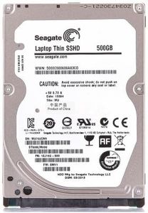 Seagate Unidad híbrida de Estado sólido ST500LM000 SSHD 500GB 5400RPM 64MB SATA 6.0Gb/s 2.5