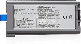 ASKC CF-VZSU46 CF-VZSU46S CF-VZSU46AU Laptop Battery for Panasonic Toughbook CF-30 CF-31 CF-53 CF30 CF31 CF53 CFVZSU46 CF-VZSU46R CF-VZSU72U CF-VZSU71U CF-VZSU1430U CF-VZSU46U 8550mAh 9Cell