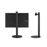 ASUS ZenScreen Stand MTS02D - Ergonomic Stand for Portable Monitors, Tilt, Pivot, Height adjustments, 1/4” Tripod Socket Compatible, Work from Home Setup, Home Office