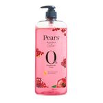 Pears 98% Pure Glycerin Revitalized Glow Body Wash with Pomegranate and 0% Parabens & Soap for a Revitalized Glow, 750ml