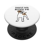 Coolest Jack Russel Dad Father Of Jack Russell Terrier PopSockets Swappable PopGrip