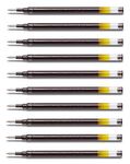 Pilot G2 07 gel pen refills, set of 10, black