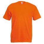 Fruit of the Loom Men's Short-Sleeved T-Shirt - Orange - Medium