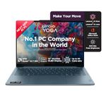 Lenovo Yoga Slim 7 AMD Ryzen AI 7 350 (32GB RAM/1TB SSD/14 (35.5cm)/WUXGA OLED/Copilot+ PC/Windows 11/Microsoft 365 Basic + Office Home 2024 + Lenovo AI Now/1Yr ADP Free/Teal/1.19Kg), 83JY0069IN