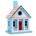 Vandue Corporation Modern Home Outdoor Wooden Birdhouse, Bird-Friendly Perch (Cape Cod)