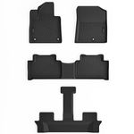 Auxko All Weather Floor Mats Fit for Kia Sorento Gasoline 2021-2025 TPE Liners Sorento Accessories All Season Guard Odorless Anti-Slip Floor Mats