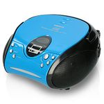 Lenco Portable Radio CD Player - Blue