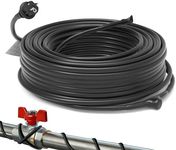 HEATIT JHSF 14 m Pre-Assembled Self-Regulating Pipe Heating Cable with Thermostat