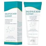 Salicylic Acid Cleanser, Salicylic Acid Face Wash with Niacinamide & Aloe Vera, Salicylic Acid Face Cleanser For Blackheads, 100ml / 3.4floz