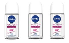 Nivea Female Fresh Scent Deodorant Roll-On Whitening Smooth Skin Cream, 25Ml * 3, Pack Of 1