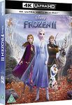 Frozen II (4K UHD + Blu-ray) (2 Disc Set) (Imported Region Free 4K with Premium Slipcover Packaging) ( Dolby Atmos 7.1.4 + DTS HD MA 7.1)