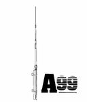 Antron A-99 CB Base Station Antenna Home 17' Fiberglass