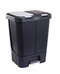 Step N’ Sort 40L Dual Compartment Recycling Bin – Slim Kitchen Waste & Recycling System (2 × 20L)