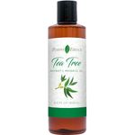 Tea Tree Massage Oil for Body Massage, Made with Jojoba, Sweet Almond Oil for Skin, Vitamin E, and Pure Tea Tree Oil, Arbre à thé Body Oil Huile De Massage