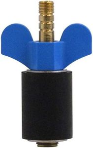 Winter Rubber Plug with Valve for 1-1/4 Inch Pipe, or 1 Inch Socket Fitting with Blow Thru Stem