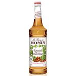 Monin - Roasted Hazelnut Syrup, Nutty Taste of Caramelized Hazelnut, Great for Coffee, Cocktails, Salad Dressings, & Desserts, Gluten-Free, Vegan, Non-GMO (750 ml)