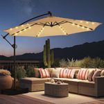 HOMSHADE 10ft Solar Lights Offset C