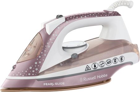 Russell Hobbs Pearl Glide Steam Iron – Ceramic Soleplate, 2600W