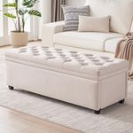Mangodan 50" Storage Ottoman Bench,