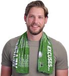 KOOLGATOR Dual Purpose Cooling Towel – UPF 30 Sun Protection, Chemical-Free Evaporative Cooling for Hot Weather, Sports, Workouts & Outdoor Activities, Golf Excuses, 5 Pack
