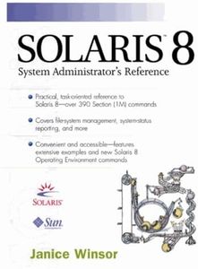 Solaris 8 System Administrator's Reference