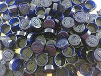 100 Salt and Pepper Caps for Corona