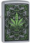 Zippo Cypress Hill Street Chrome Pocket Lighter, One Size