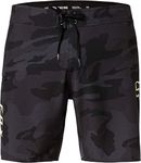 Fox Racing Men's Board Shorts, Black Camo, 32