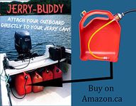 JERRY-BUDDY The Original Outboard Engine Adapter for All Standard Vented Fuel Cans for Boating; Best Gift for Him, The Outdoorsman and Fisherman; Marine Boating Accessories