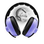 BTKCARE Baby Ear defenders-CE&UKCA Certfied-Noise Cancelling Headphones for Babies and Toddlers for 3-24 Months (Purple)