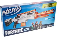 Nerf Fortnite IR Motorised Blaster – Dart-Blasting Fortnite Blaster Replica – 6-Dart Removable Clip, 12 Official Nerf Elite Darts