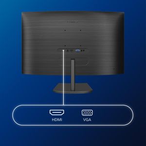 Philips 24" Curved FHD Monitor – 75Hz, VA, 4ms, FreeSync, HDMI/VGA