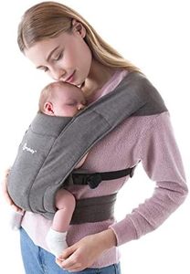 Ergobaby Embrace Newborn Baby Carrier, Heather Grey