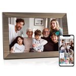 Canupdog 10.1 WiFi Digital Photo Frame, IPS Touch Screen Digital Frame with 16GB Storage, Wall Mountable, Auto-Rotate, Share Photos via App