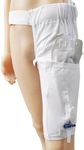 Catheter Leg Bag Holder, Stretchy Urine Leg Bag Holder Cover with Belt, Leg Bag Sleeve for Incontinence Urine Bag (M)