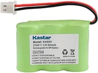 Kastar Battery Replacement for Kaito KA500 KA550 KA600 5-Way Weather Alert Shortwave Radio, Eton/GRUNDIG FR200 FR200G FR250 FR300 FR350 FR370 FR400 FR405 FR600 FR600B Radio