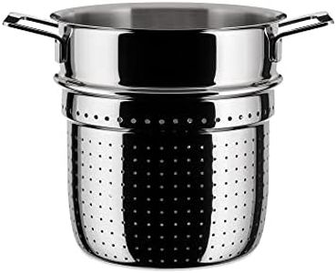 Alessi AJM306 Pots&Pans - Cacerola con agujeros para pasta