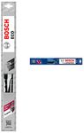 Bosch 3397006508E7W Clear Advantage Wiper Blade for Passenger Cars, 22" & 3397010055 High Performance Replacement Wiper Blade, 22"/16" (Set of 2)