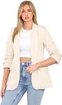 Lined Blazers for Women Casual Long