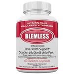 Blemless- Designed as Clear Skin Supplement Pills for Oily Skin & Blemishes for Women, Men, and Adults- 60ct Tablets