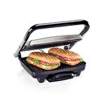 Hamilton Beach 25410c Panini Press and Indoor Grill, Chrome/Black