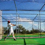 Net World Sports Baseball Batting Cage Nets | 12 Sizes | Professional Fully Enclosed #42 & #36 Grade Heavy Duty Netting (8’ x 8’ x 8’, 36)