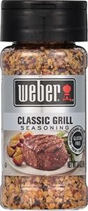 Weber Classic Grill Seasoning, 3.4 Ounce Shaker