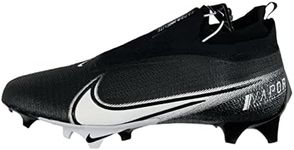 Nike Vapor Edge Pro 360 Men's Football Cleat, Black/White Elite, 13 UK, Black White Elite, 14 Men