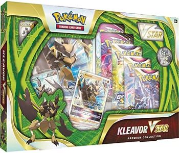 Pokemon TCG Kleavor VSTAR Premium Collection 6+ Years