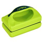 KEDSUM Magnetic Aquarium Glass Algae Cleaner with Handle, Green, Large
