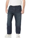 Nautica Men's Big and Tall Relaxed Fit Jean, Rigger Blue, 46W x 34L Big Tall