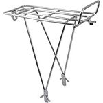 Wald Rear Bicycle Rack, Silver