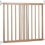 BabyDan Odense, Covers openings between 60.5-102 cm/23.9-40.1 inches, Extendable Stair Gate/Baby Gate/Safety Gate, Wood, Made in Denmark - (Pet Gate/Dog gate)