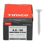 TIMCO BZP PH2 Philips Drywall Screws - 4.2 x 90 - Zinc - Box of 500